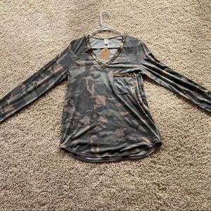 Camo Long Sleeve Shirt